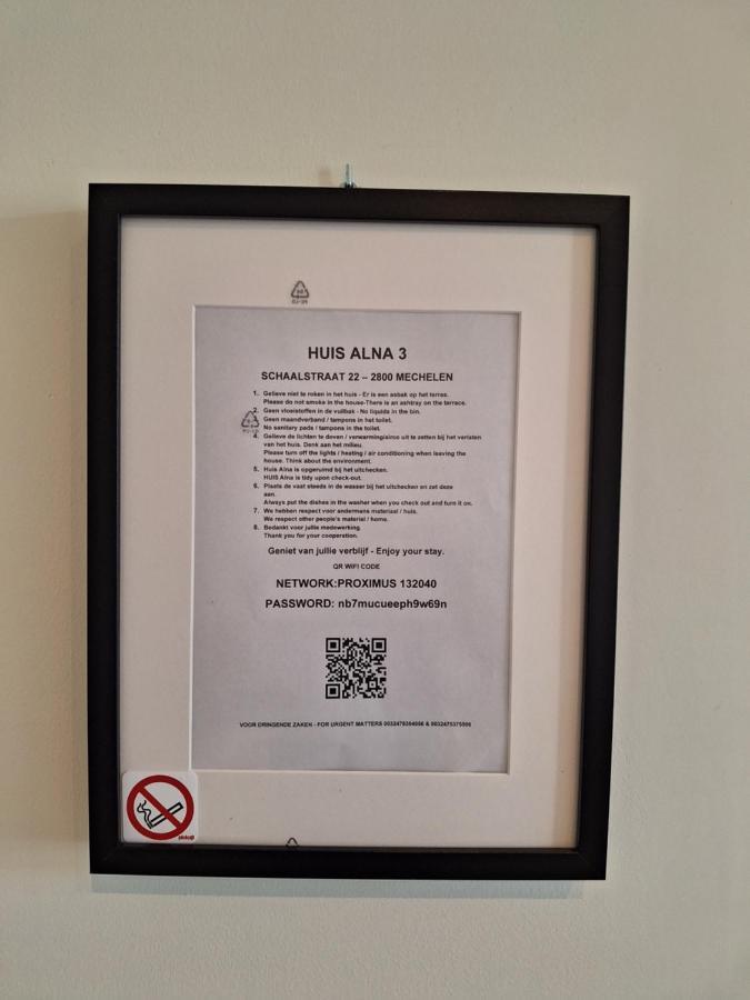 Huis Alna 4 Mechelen Dış mekan fotoğraf
